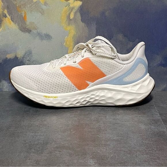 New Balance Fresh Foam Arishi V4 Sea Salt/Gulf Red Women's Sneakers Size 7.5B - Picture 14 of 16